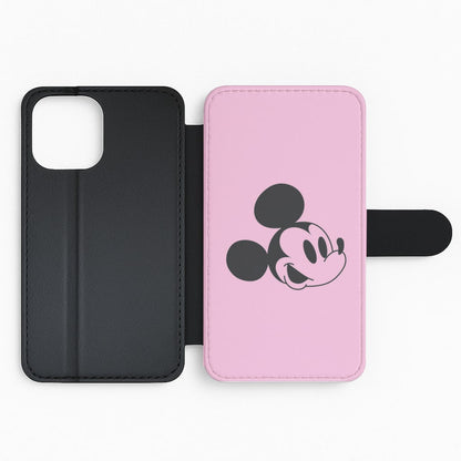 Pink Mickey Flip Phone Case