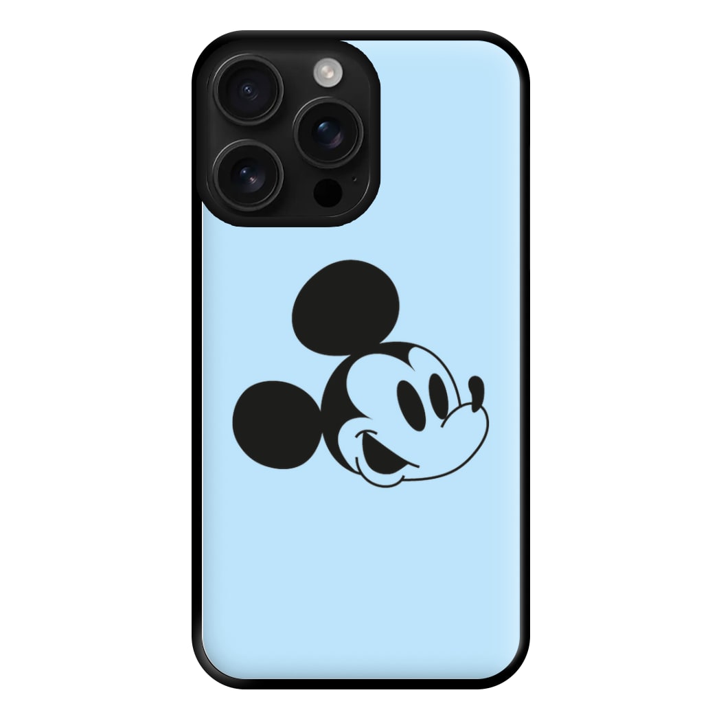 Blue Mickey Phone Case for iPhone 16 Pro Max