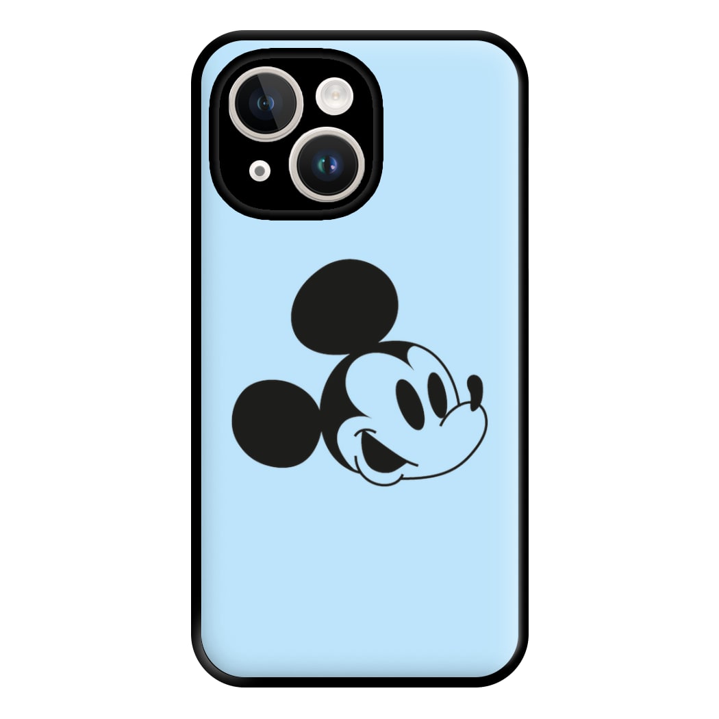 Blue Mickey Phone Case for iPhone 14 Plus