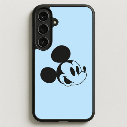 Blue Mickey Phone Case for Galaxy S25FE