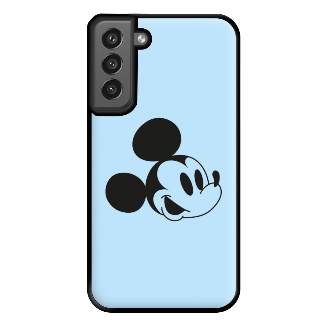 Blue Mickey Phone Case for Galaxy S21FE