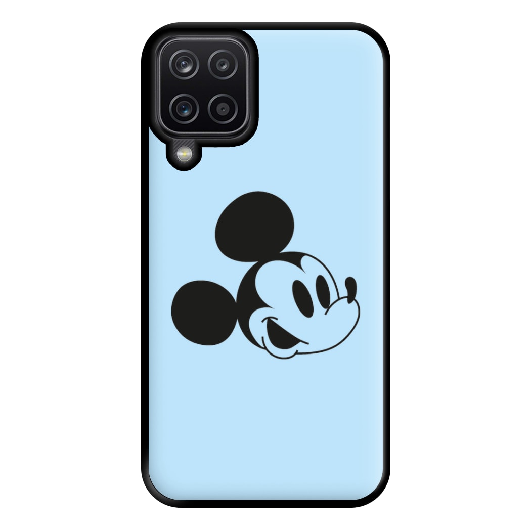 Blue Mickey Phone Case for Galaxy A12