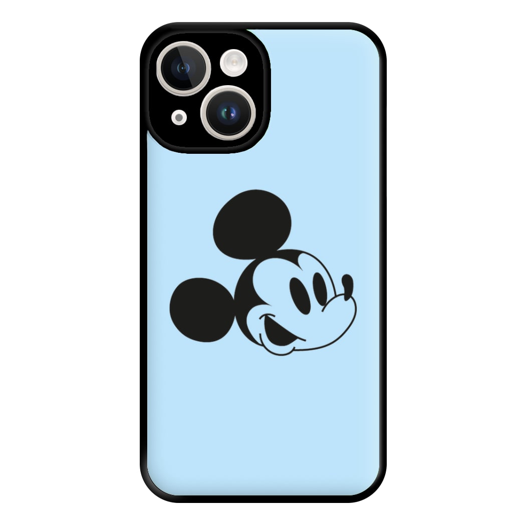 Blue Mickey Phone Case for iPhone 14