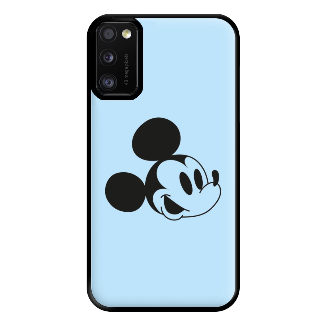 Blue Mickey Phone Case for Galaxy A41