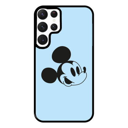 Blue Mickey Phone Case for Galaxy S22 Ultra