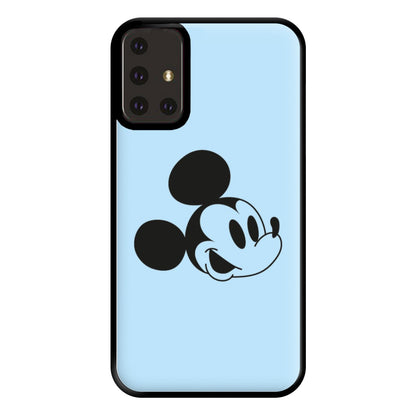 Blue Mickey Phone Case for Galaxy A71