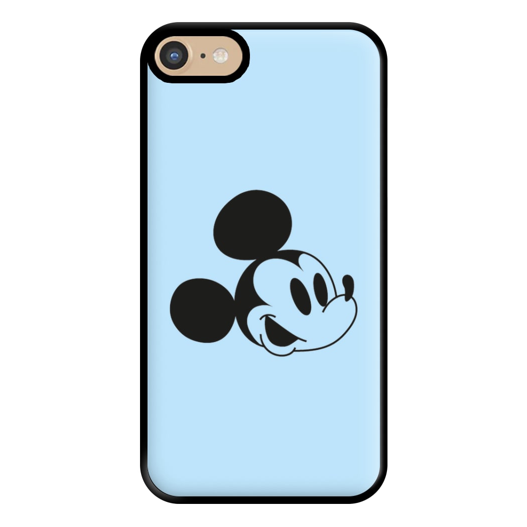 Blue Mickey Phone Case for iPhone 6 / 7 / 8 / SE