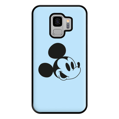 Blue Mickey Phone Case for Galaxy S9 Plus