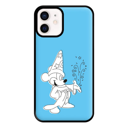 Wizard Mickey Blue Phone Case for iPhone 13 Mini