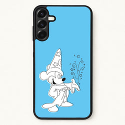 Wizard Mickey Blue Phone Case for Galaxy A17