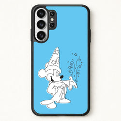 Wizard Mickey Blue Phone Case for Galaxy S26 Ultra