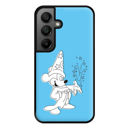 Wizard Mickey Blue Phone Case for Google Pixel 8