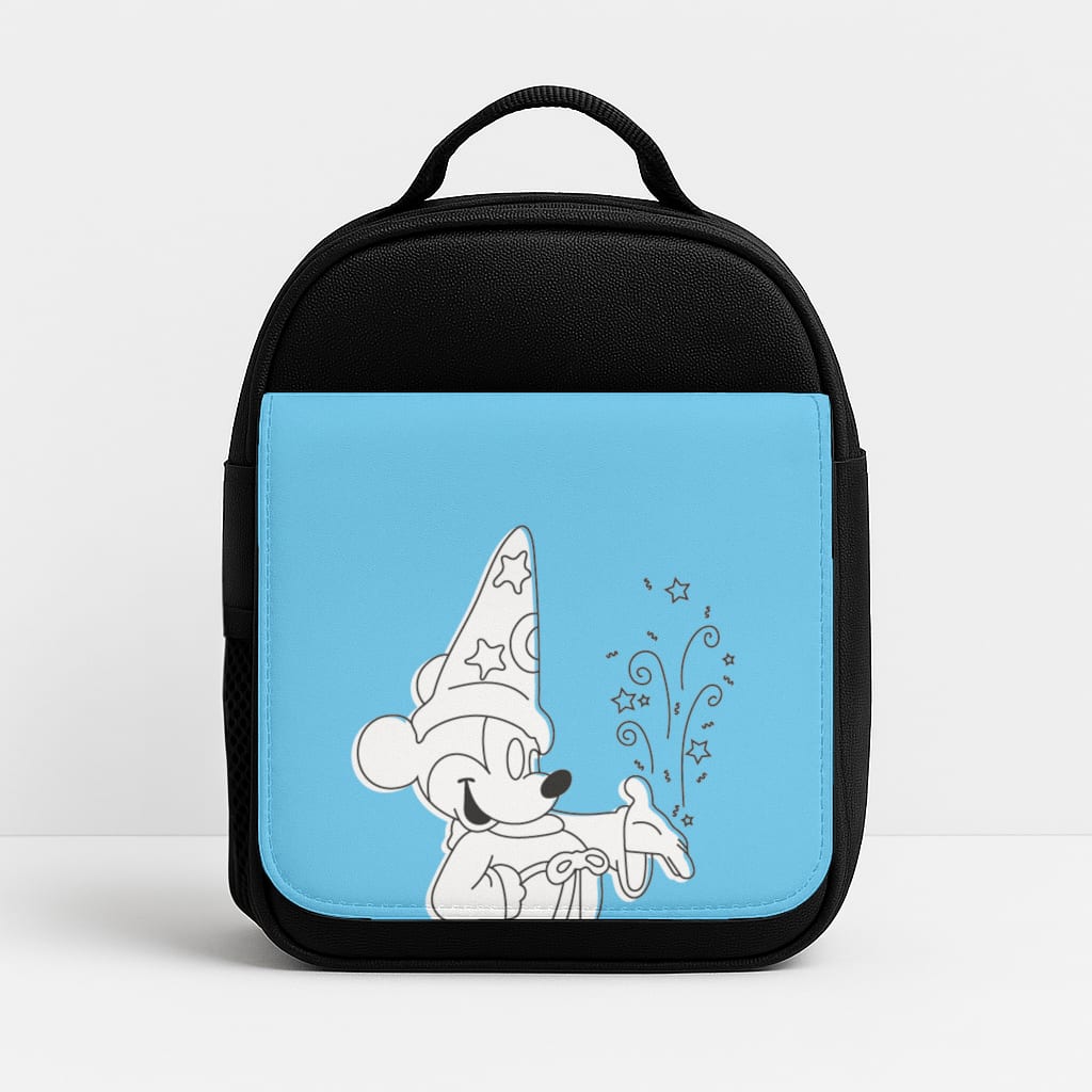 Wizard Mickey Blue Lunchbox