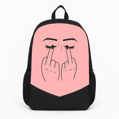 Middle Finger Eyes Backpack