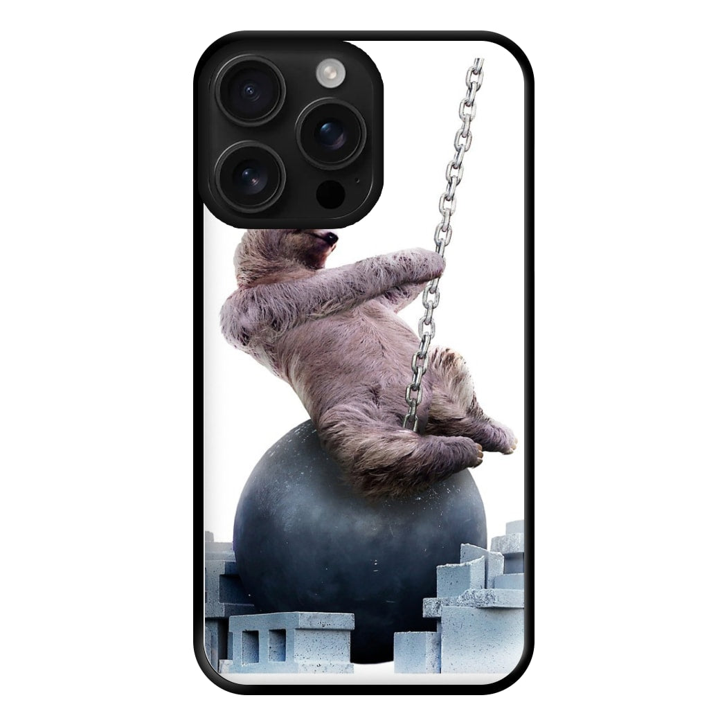 Wrecking Ball Sloth Phone Case