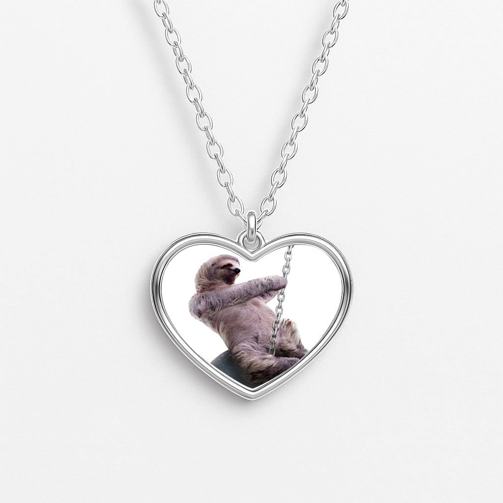 Wrecking Ball Sloth Necklace