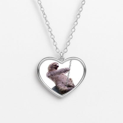 Wrecking Ball Sloth Necklace