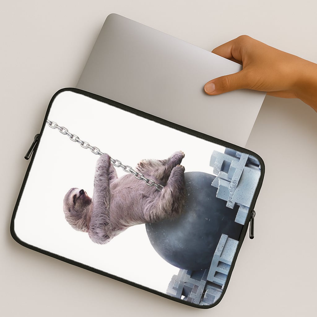 Wrecking Ball Sloth MacBook Case