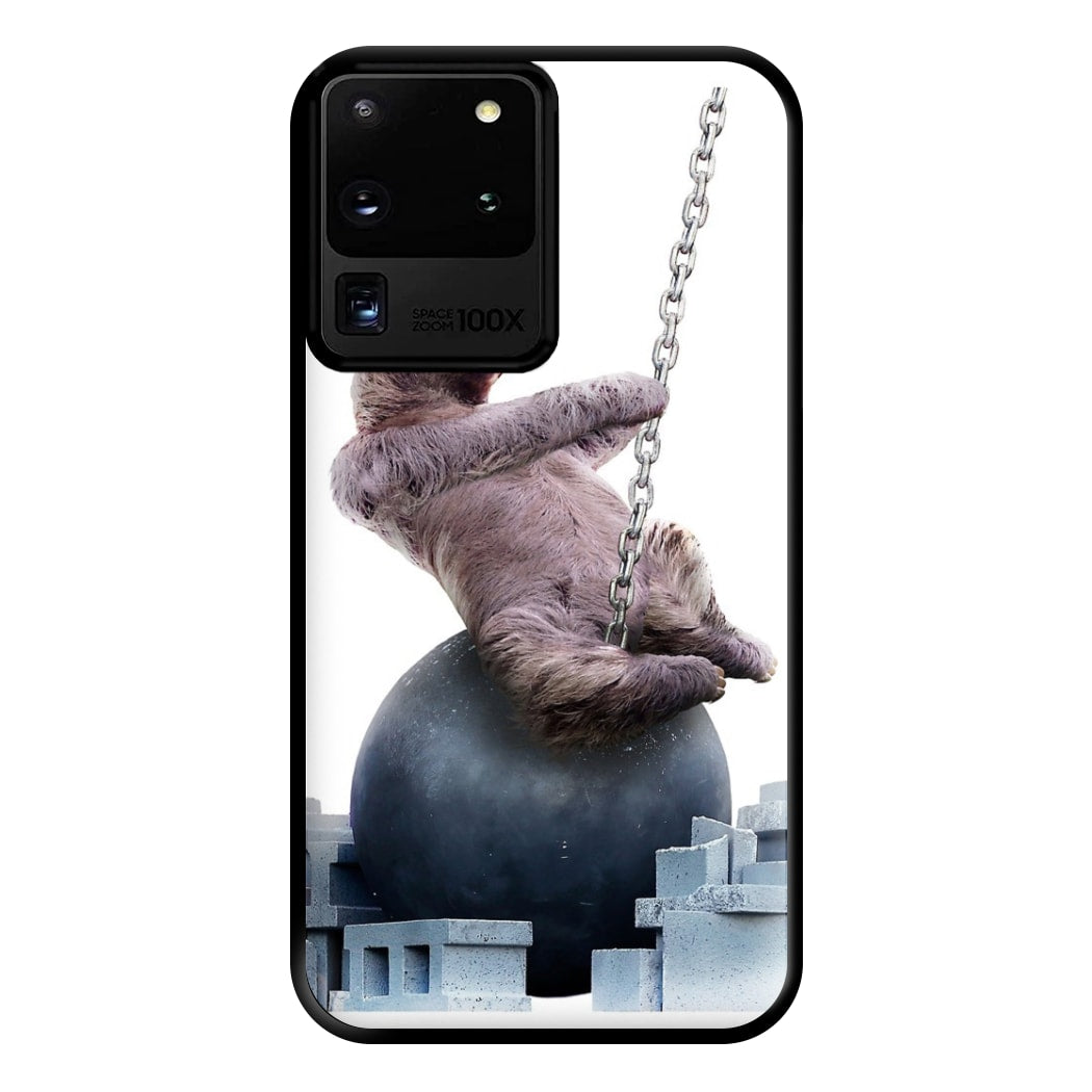 Wrecking Ball Sloth Phone Case for Galaxy S20 Ultra