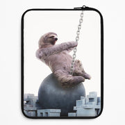 Wrecking Ball Sloth Laptop Sleeve 1