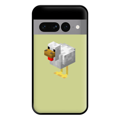 Mining Chicken Phone Case for Google Pixel 7 Pro