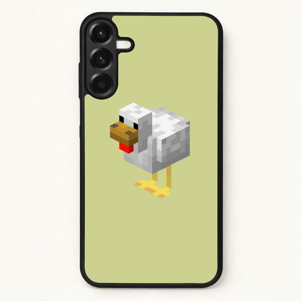 Mining Chicken Phone Case for Galaxy A57
