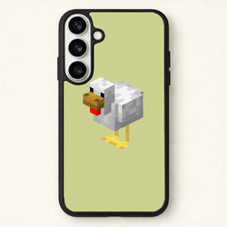 Mining Chicken Phone Case for Galaxy S26 Plus