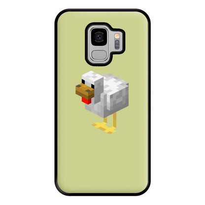 Mining Chicken Phone Case for Galaxy S9 Plus