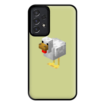 Mining Chicken Phone Case for Galaxy A52 / A52s