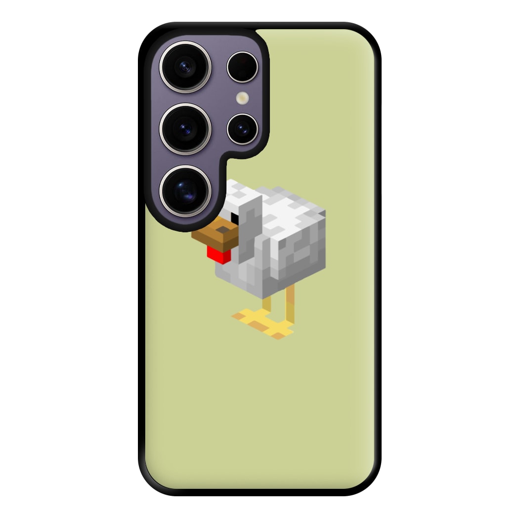 Mining Chicken Phone Case for Galaxy S25 Ultra