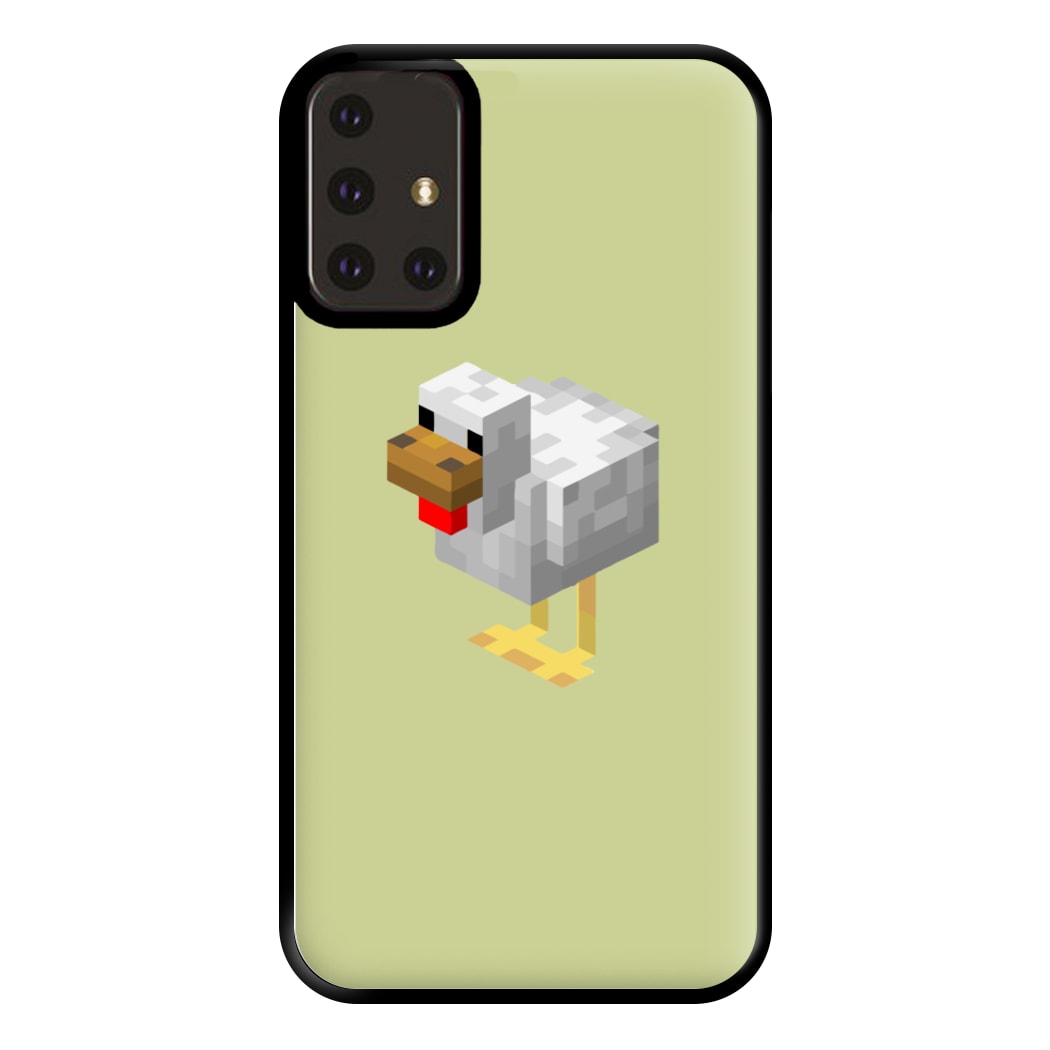 Mining Chicken Phone Case for Galaxy A71