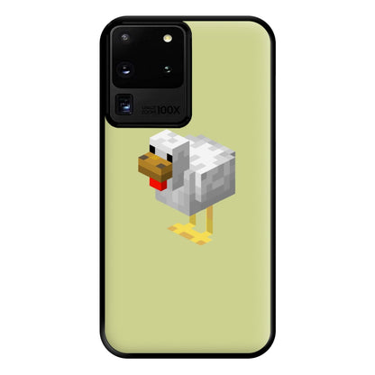 Mining Chicken Phone Case for Galaxy S20 Ultra