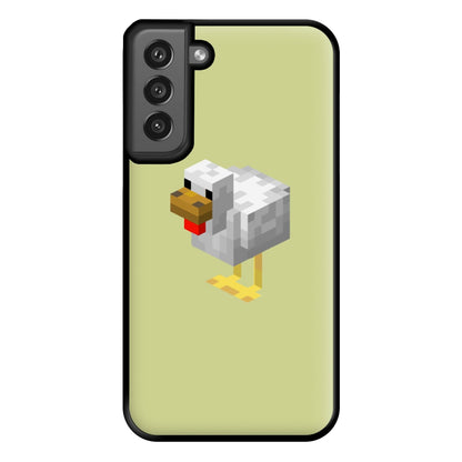 Mining Chicken Phone Case for Galaxy S21FE