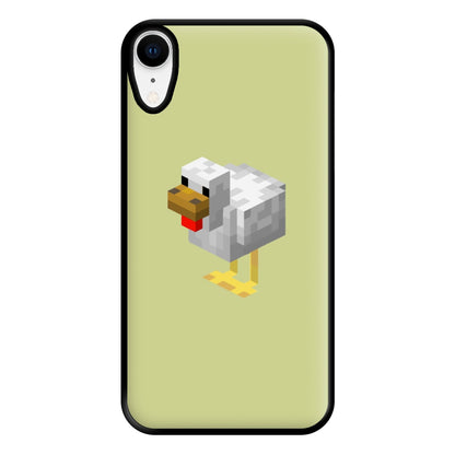 Mining Chicken Phone Case for iPhone XR