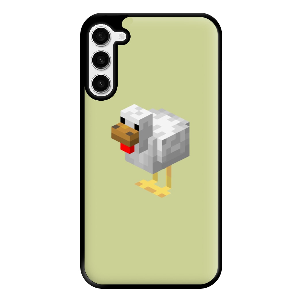 Mining Chicken Phone Case for Galaxy S23 Plus