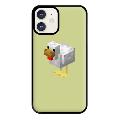 Mining Chicken Phone Case for iPhone 12 / 12 Pro