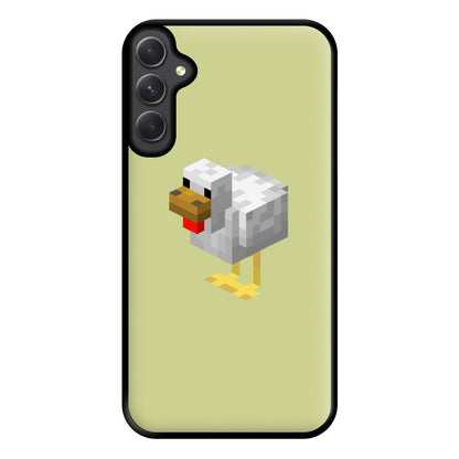 Mining Chicken Phone Case for Galaxy A14