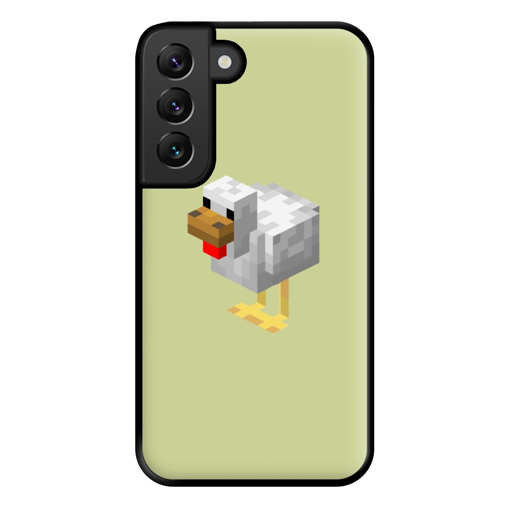 Mining Chicken Phone Case for Galaxy S22 Plus