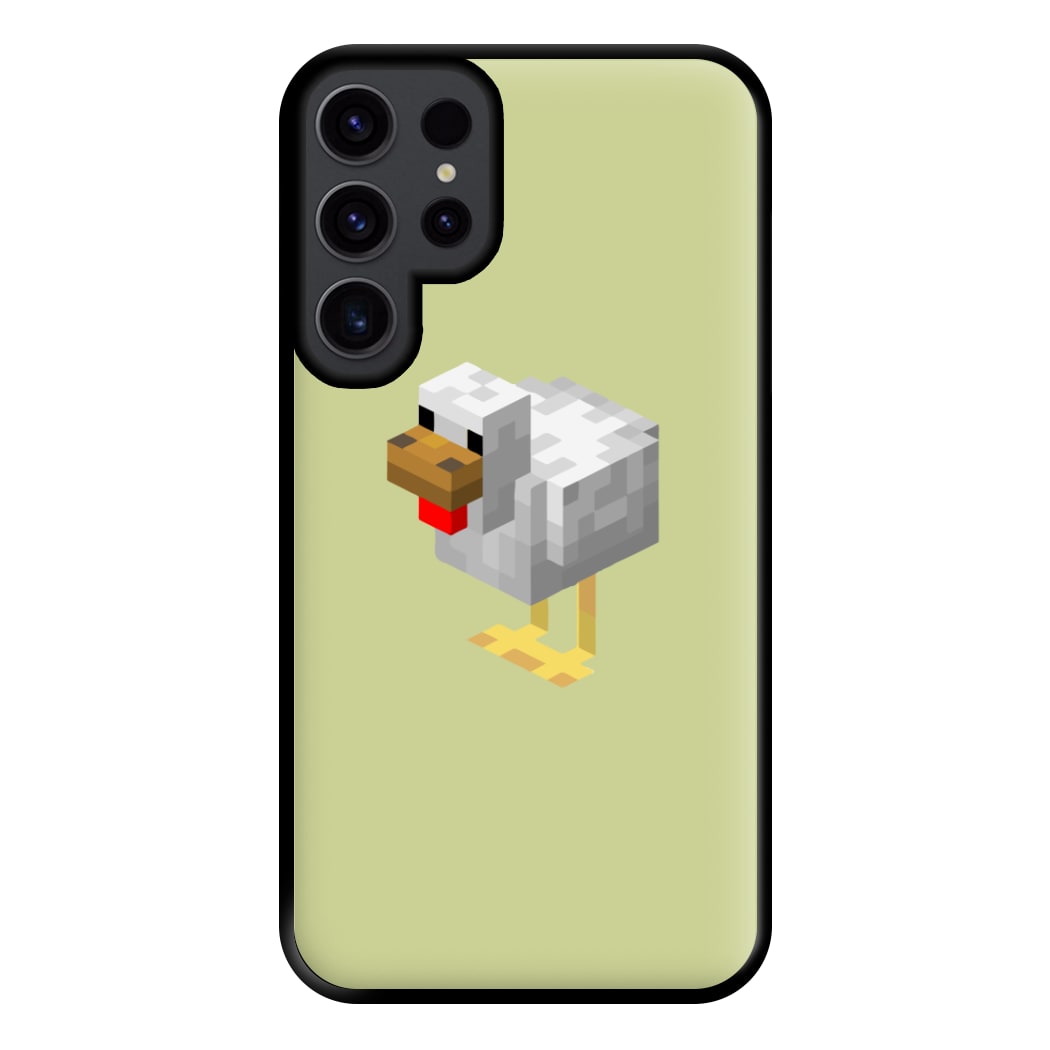 Mining Chicken Phone Case for Galaxy S23 Ultra