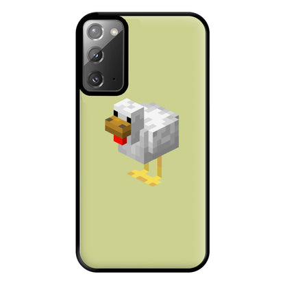 Mining Chicken Phone Case for Galaxy Note 20 Ultra