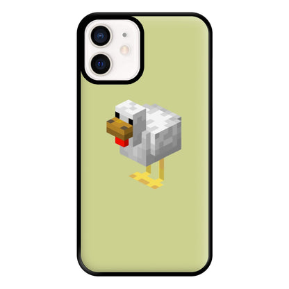 Mining Chicken Phone Case for iPhone 12 Mini