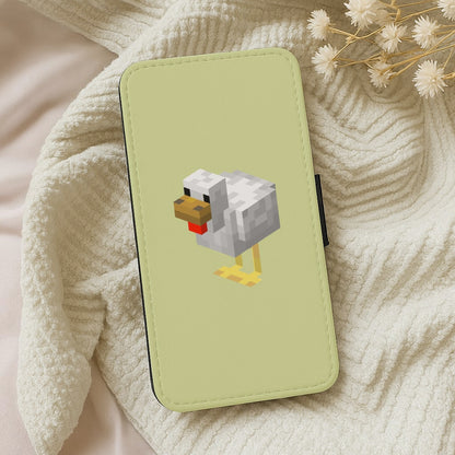 Mining Chicken Wallet Phone Case