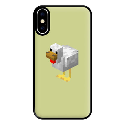 Mining Chicken Phone Case for iPhone XS Max