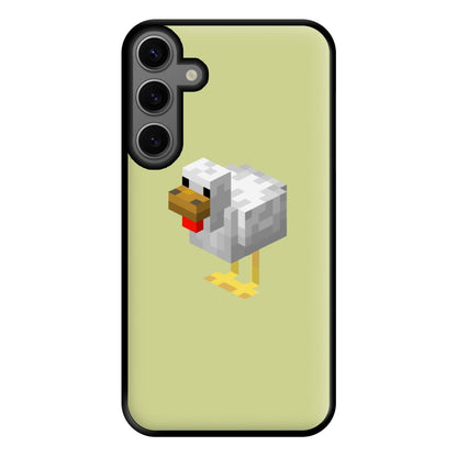 Mining Chicken Phone Case for Galaxy S23FE