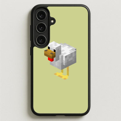 Mining Chicken Phone Case for Galaxy S25FE