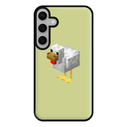 Mining Chicken Phone Case for Galaxy S24FE