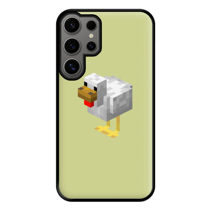 Mining Chicken Phone Case for Galaxy S24 Ultra