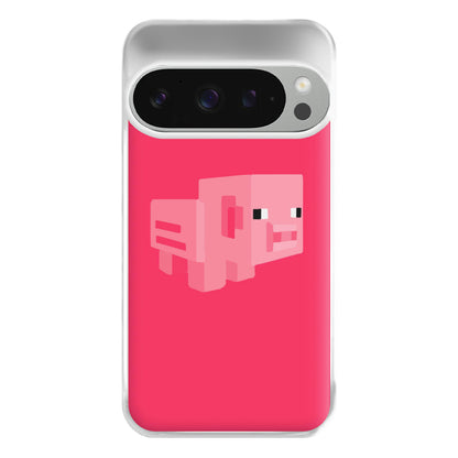 Mining Pig Phone Case for Google Pixel 9 Pro XL