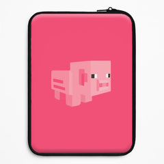 Mining Pig Laptop Sleeve