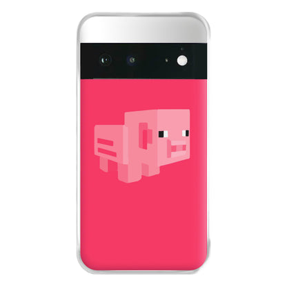 Mining Pig Phone Case for Google Pixel 6a